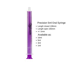 The best 5ml Oral Syringe purple for accurate dosing